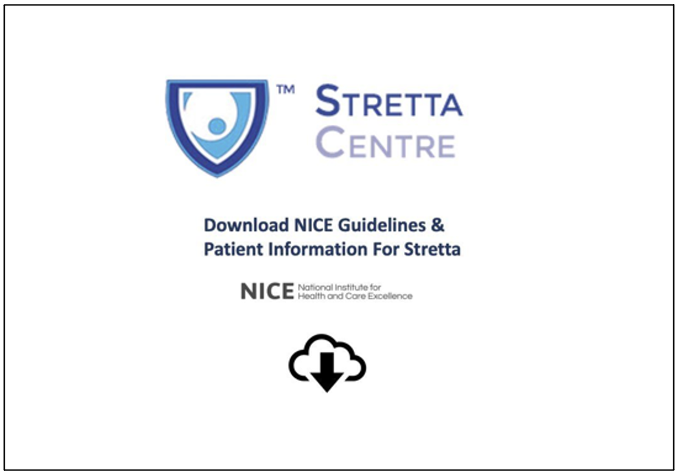 NICE Guidelines and patient information for Stretta